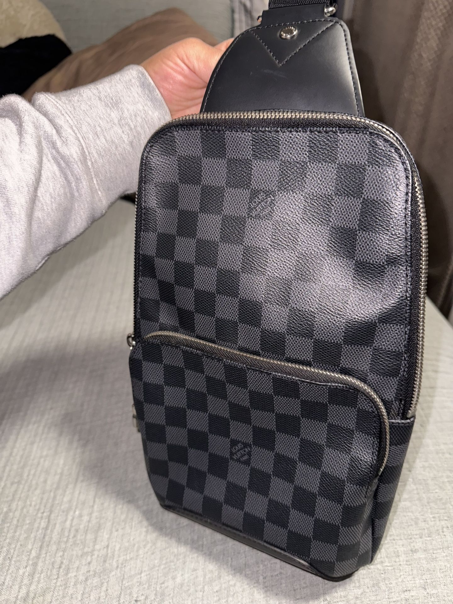 Louis Vuitton Damier Graphite Avenue  Sling Backpack