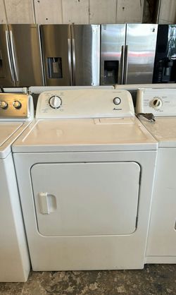 Amana Basic Dryer - White, Good Condition, Large Capacity