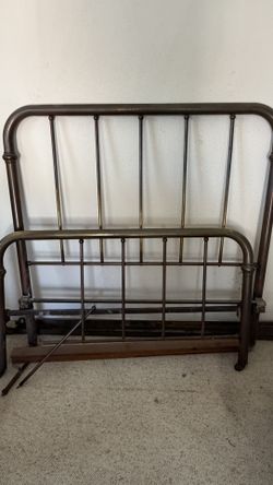 Antique Brass Bedframe