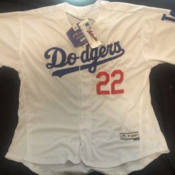 Kershaw Dodgers Majestic Jersey New