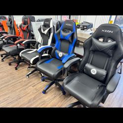 New Gaming Chairs. Price range from $85-$125, New in the box