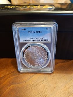 1884 Morgan Dollar MS63