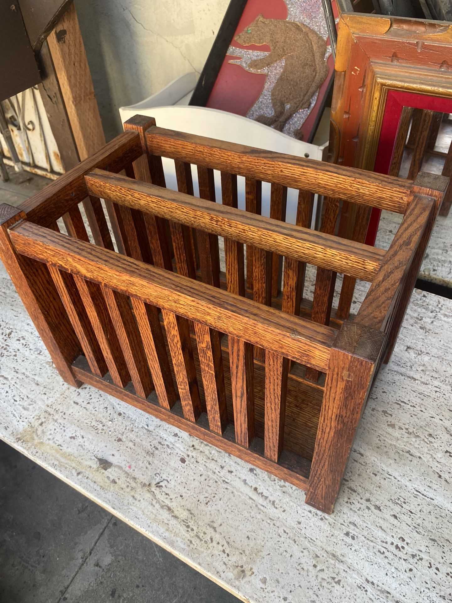 large magazine/vinyl rack