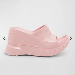 Givenchy Pink Platform Sandals