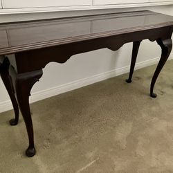 Ethan Allen Sofa Console Table