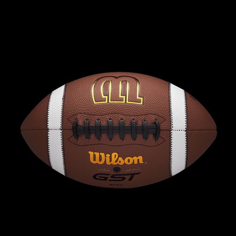 New Wilson GST Speedskin Composite Football, Official Size (Ages 14+)