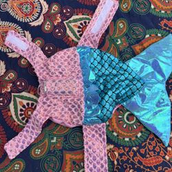 light up pet mermaid costume for dog or cat