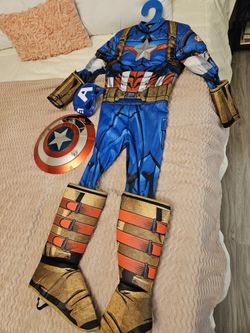 Captain America Boy Costume