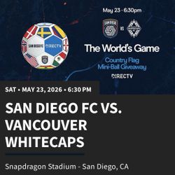 2 San Diego FC Tickets + Parking