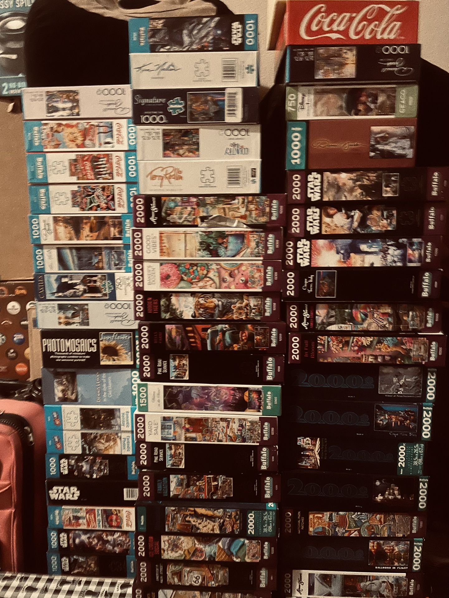 Puzzles, Star Wars & Assorted 2,000 - 1000 Pieces