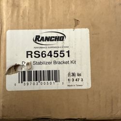 Rancho RS64551 dual steering stabilizer bracket kit fits 2005 and later ford super duty f250 f350.