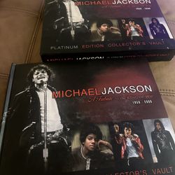 Michael Jackson Platinum Edition Collector's Vault Book