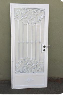 Wrought iron gates