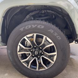 New Tires and Wheels (Tacoma)