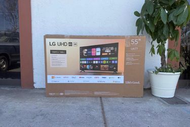 MV 55” Lg smart 4k led Uhd tv