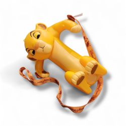 Disney Parks Animal Kingdom The Lion King Simba Popcorn Bucket w/ Lanyard