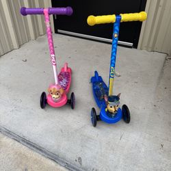 Scooters Paw Patrol 