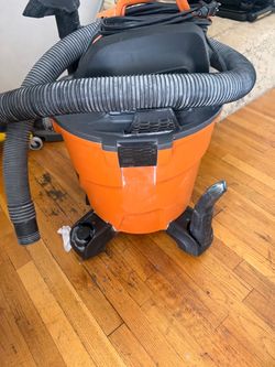 12 Gal. 5.0 Peak HP NXT Shop Vacuum Wet Dry Vac with General Debris Filter, Locking Hose and Attachment