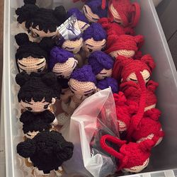 K pop Demon hunter dolls