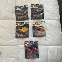 Hot Wheels Fast & Furious Mix Of Fast Rewind/ Fast Imports 