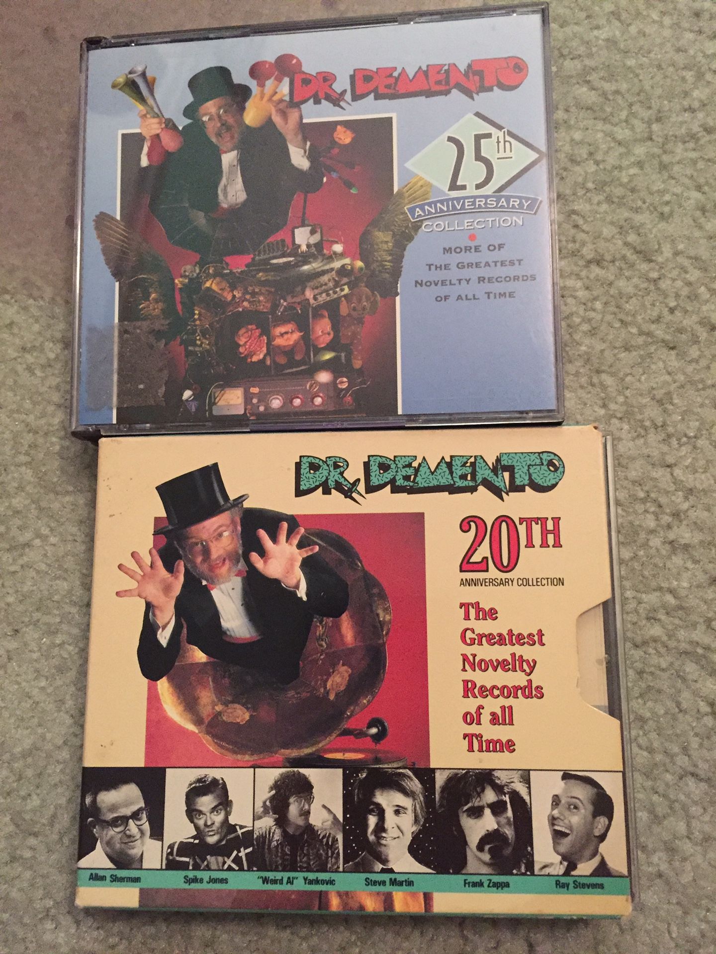 Dr. Demento 20th Anniversary Collection: The Greatest Novelty Records Of All Time cd lot