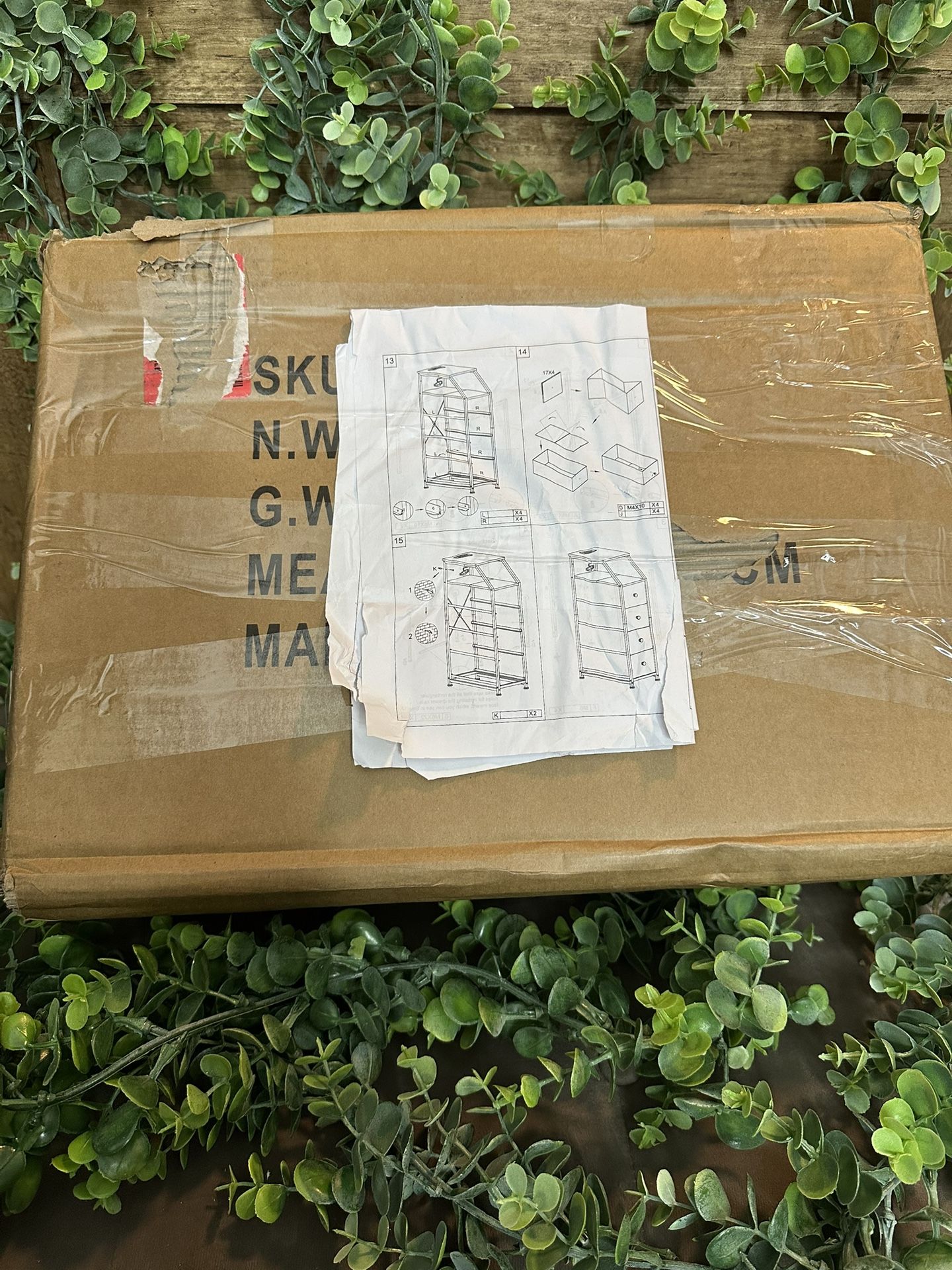 5 Shelf Night Stand With Power Outlet