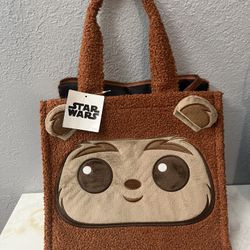 Disney Star Wars Ewok Tote/Bag.   Brand new with tags.  Smoke free home 