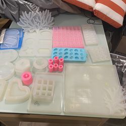 Resin Molds, Tools And Supplies 
