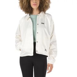 White Vans Windbreaker