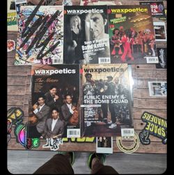 Wax poetics magazine lot
