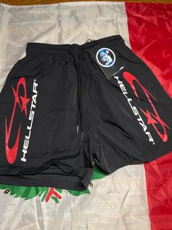 Hellstar Black And Red shorts