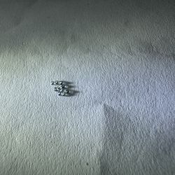 White sapphire gemstone diamond cut