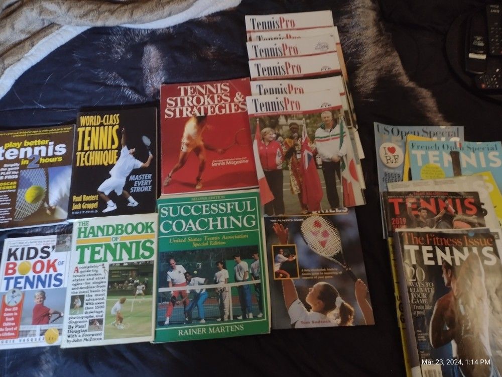 Tennis Instruction Books