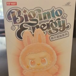 Unopened Labubu Big Into Energy Happiness
