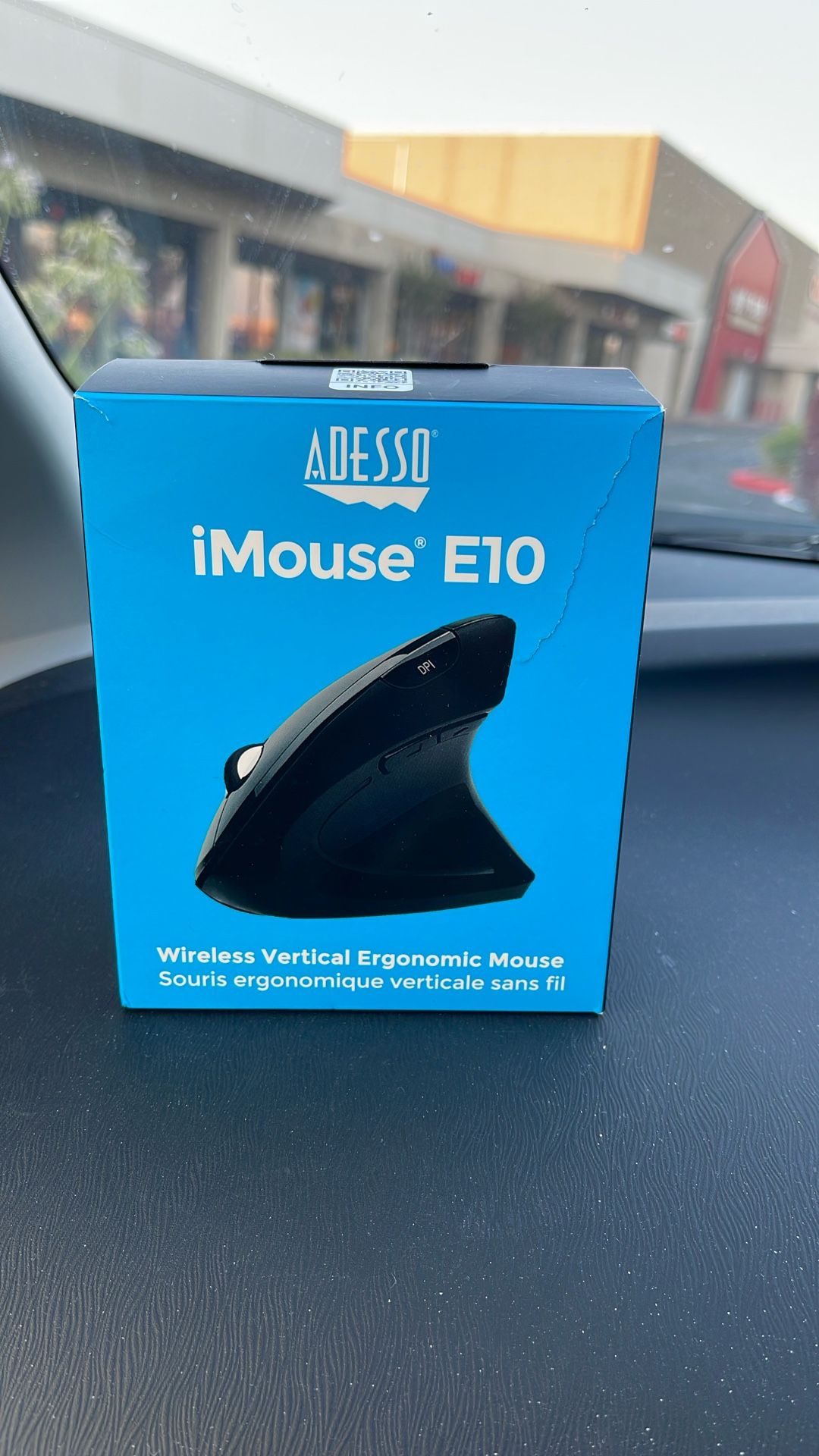 Adesso IMOUSE E10 iMouse E10 2.4GHz RF Wireless Vertical Ergonomic Mouse