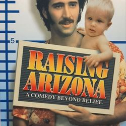 Raising Arizona Movie Poster Print On Metal 