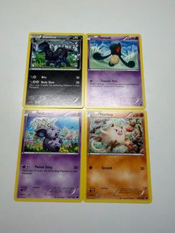 Pokemon Plasma Freeze > 4 pokemon cards bundle