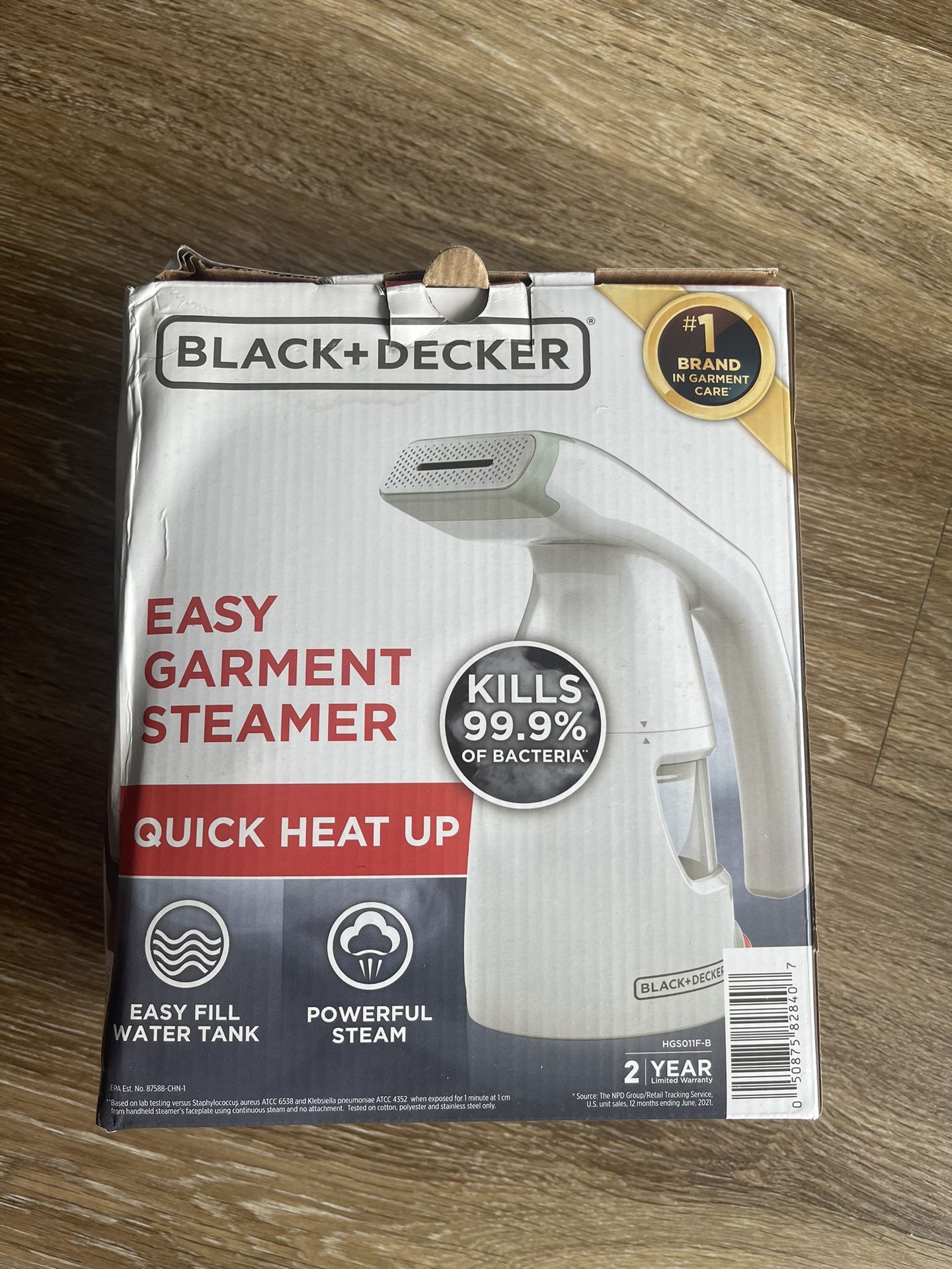 Black & Decker Easy Garment Steamer
