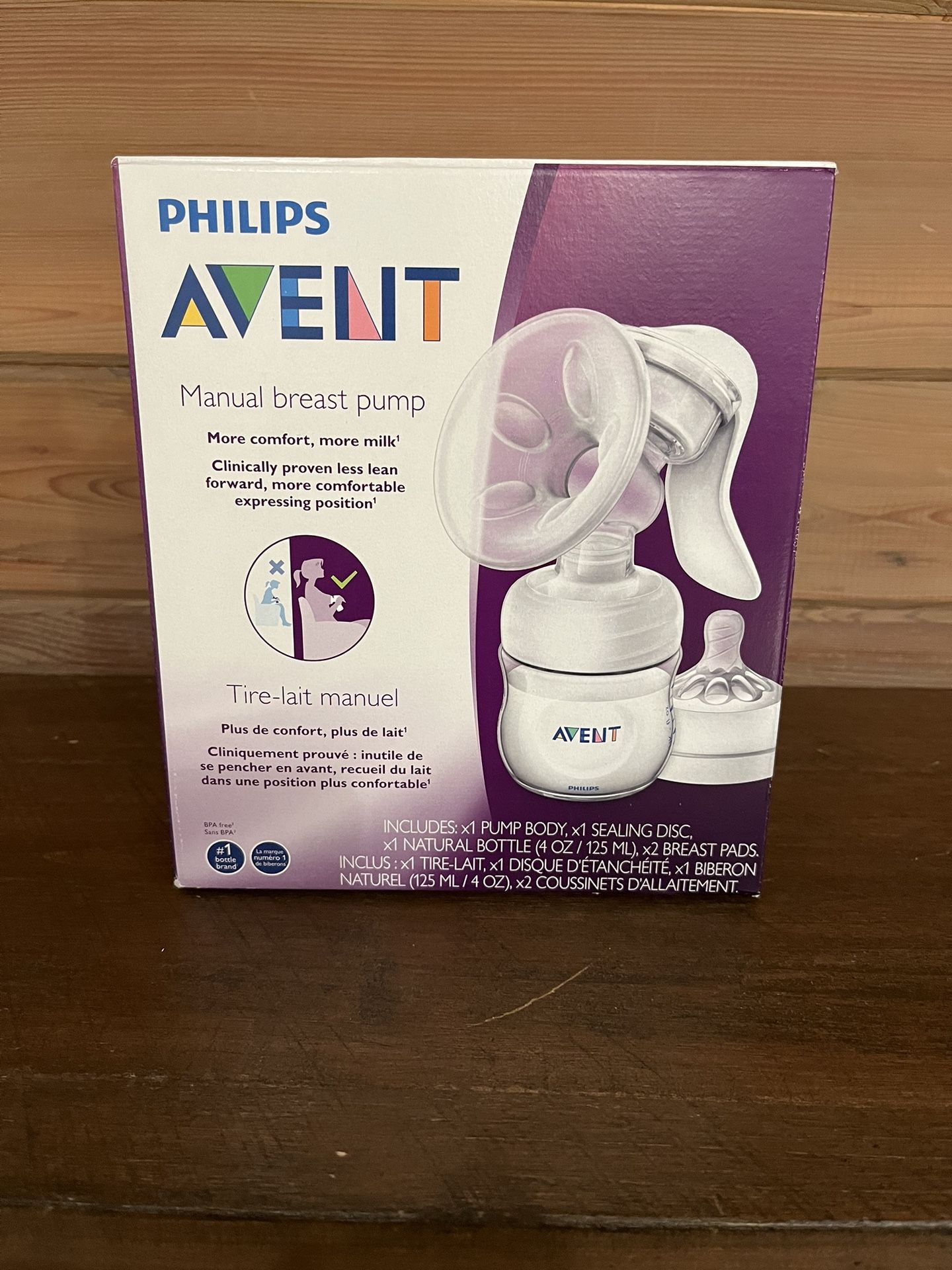 Philips Advent Manual Breast pump