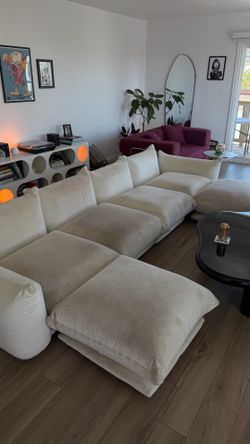 Large modular modern couch