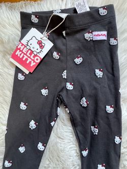 Size 6 Girl pants Hello kitty Zara leggings new with tags