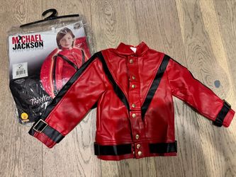 Michael Jackson Thriller jacket Halloween costume - child SMALL (size 4-6)