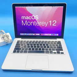 13" Macbook Pro i5, Latest MacOS Monterey Software Great for Creative, DJ, Music, or Podcaster! 
