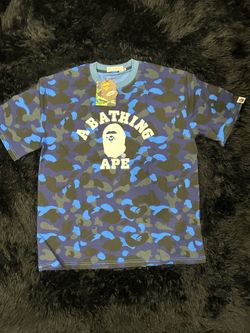 Blue camo Bape T-shirt