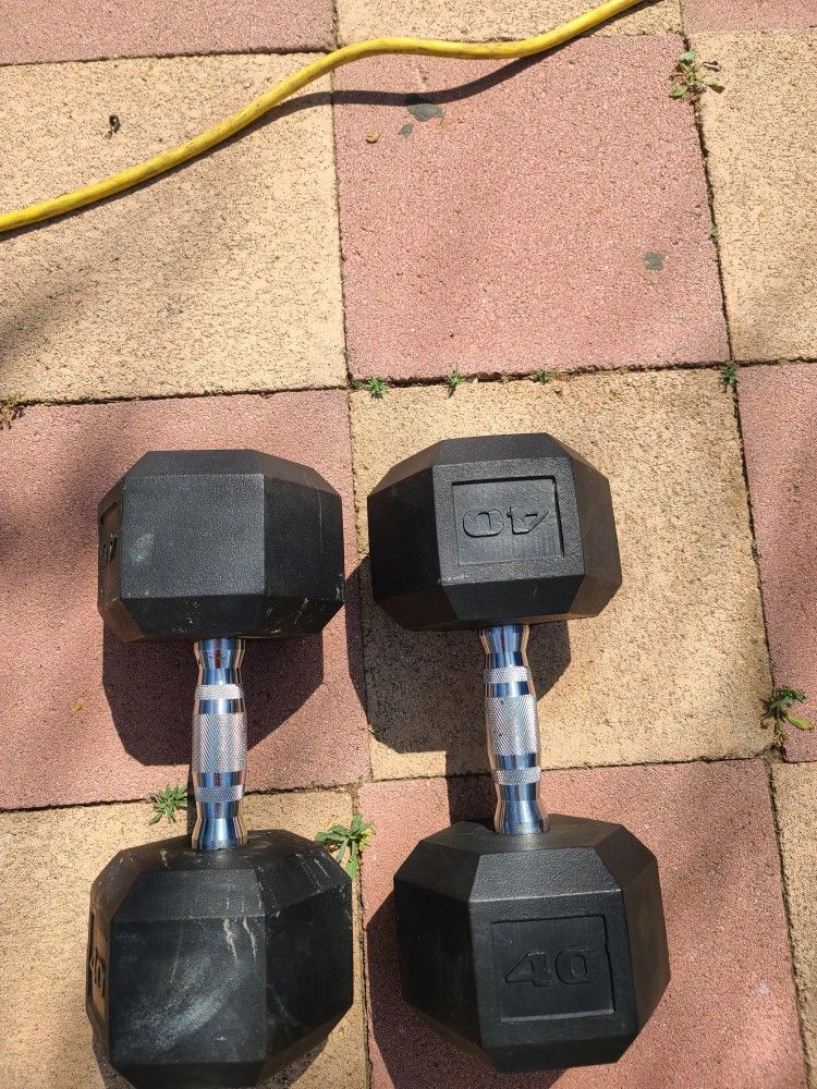40lb Dumbbell Pair