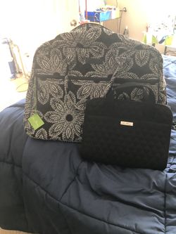 Vera Bradley weekend bag and toiletry bag-new with tags