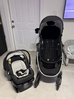 Graco car seat with stroller