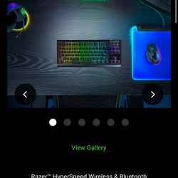 Black widow V4 Tenkeyless Keyboard