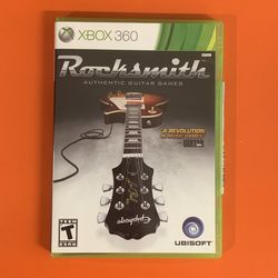 Rock smith Authentic Guitar Games For Xbox 360