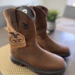 New Men’s Georgia Work Boots 